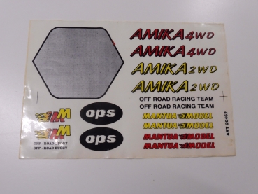 Mantua Amika OPS decal sheet # 20462